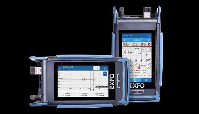 EXFO AXS-130 versatile smartphone-like orientation