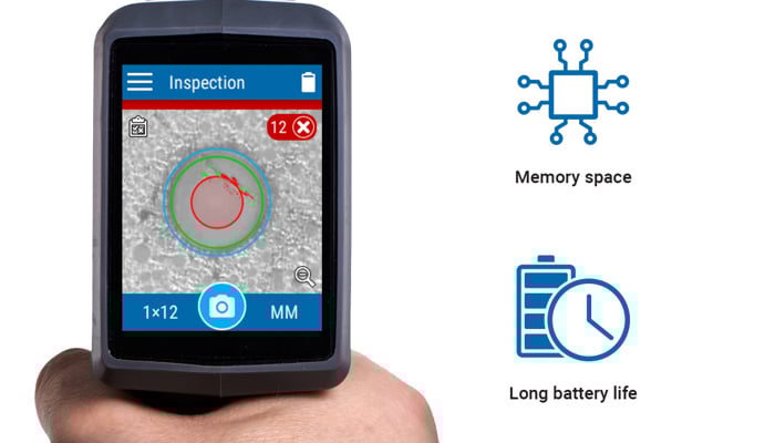 Test all day with lots of battery life and memory.