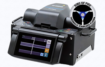 FITEL S185-Series Fusion Splicers Featuring 3-Electrode ROF (Ring of Fire) Large Plasma Field