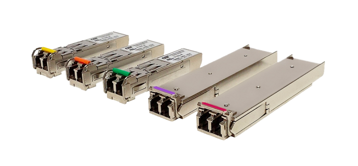 XFP, SFP+ and SFP Transceivers