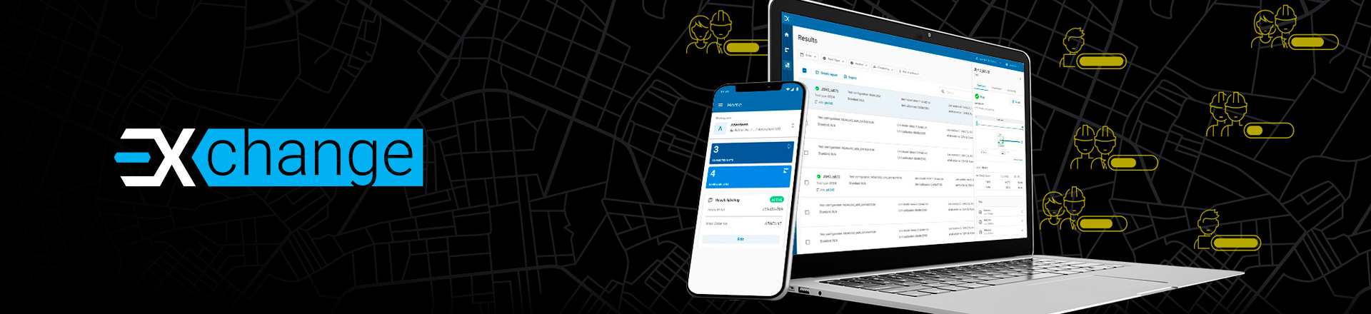EXFO Exchange - Device Map Background Image
