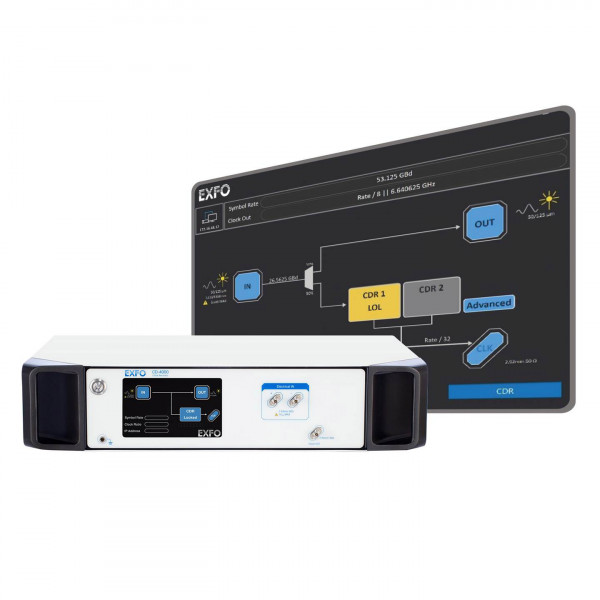 EXFO CD-4000 Clock Data Recovery Optical and Electrical CDR for 28 GBd/56 GBd