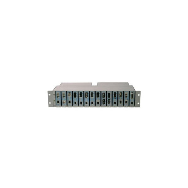 OST 14 Module Chassis 2X 48VDC Pwr for FlexPoint Media Converters