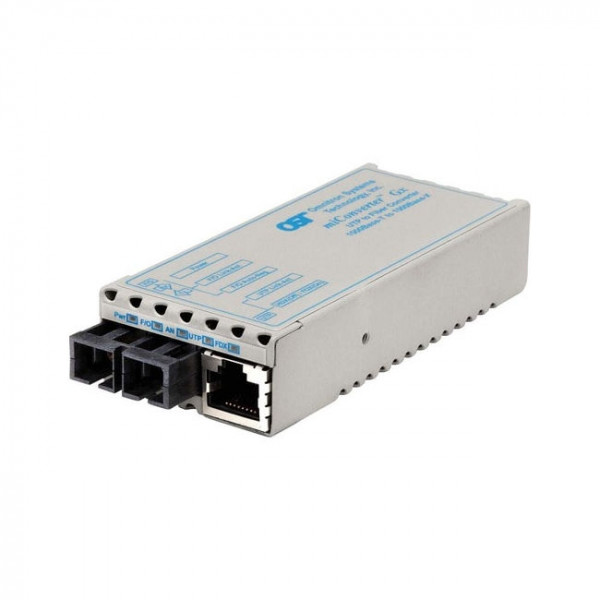 OST 1000 BASE-T ZX Gigabit Ethernet MiConverter Fibre SCSM1550 110KM US