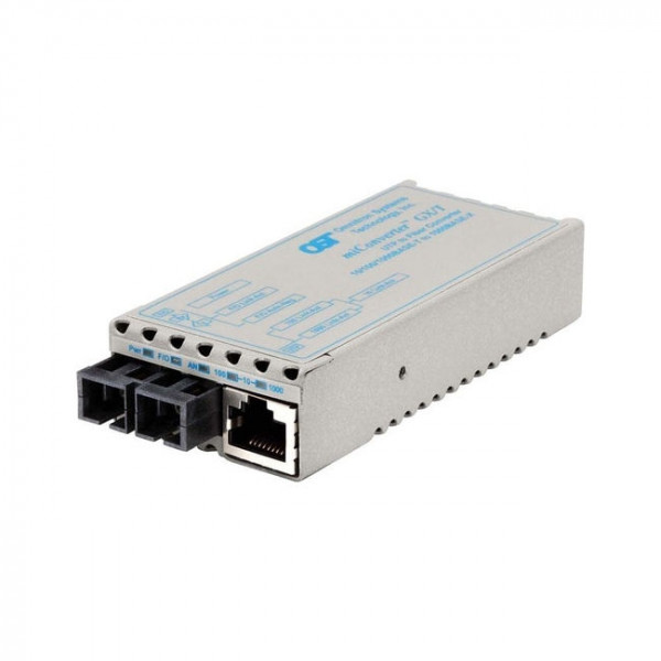 OST 10/100/1000 BASE-T ZX Ethernet MiConverter Fibre SCSM1550 140KMUSB