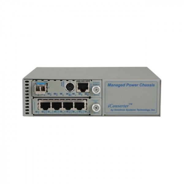 OST 2 Module Chassis iConverter w/ Fan and Dying Gasp SupPort