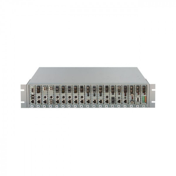 OST 19 Module Chassis iConverter w/ 2 High Power 48VDC Power Supply
