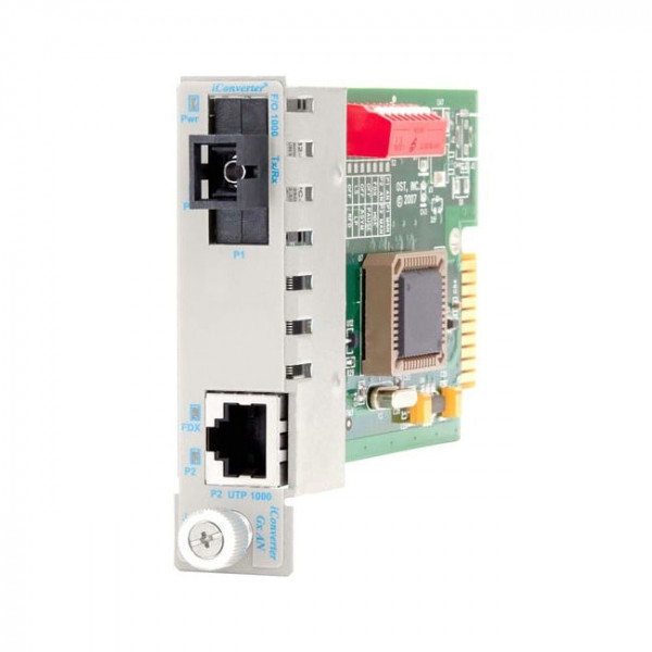 OST 1000 BASE-T 1000BASE-BX Fibre iConverter Ethernet SCSM 13/15 20KM