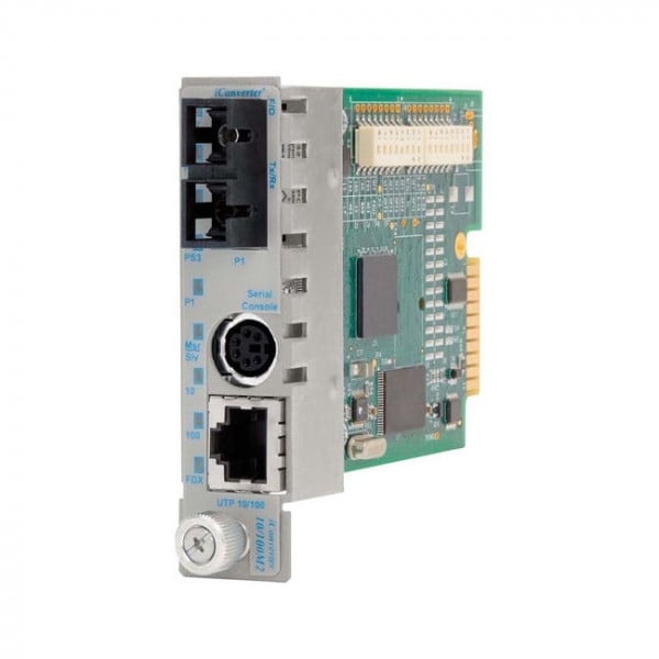 OST iConverter 10/100M2 10/100T to 100FX SC/SM 1310nm/30KM w/Mgmt