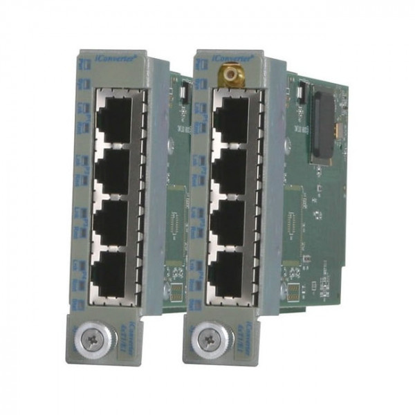 OST 4 Port RJ48 T1/E1 Multiplexer iConverter T1/E1 RJ45 MUX Wide