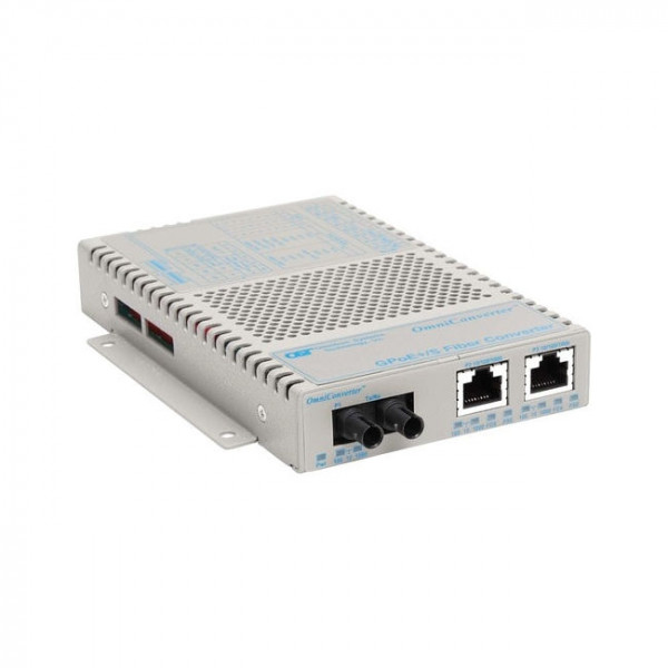 OST 10/100/1000 2X / 1000X US Wide OmniConverter GPoE+/S ST MM850 550M