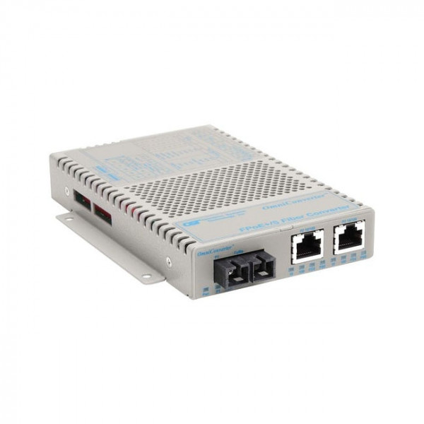 OST 10/100 2X / 100FX US Wide Temp OmniConverter FPoE+/S SC MM1310 5KM