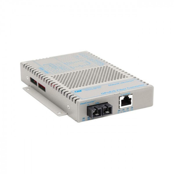 OST 10/100/1000 / 1000X 48VDC OmniConverter GPoE/S SC MM850 550M