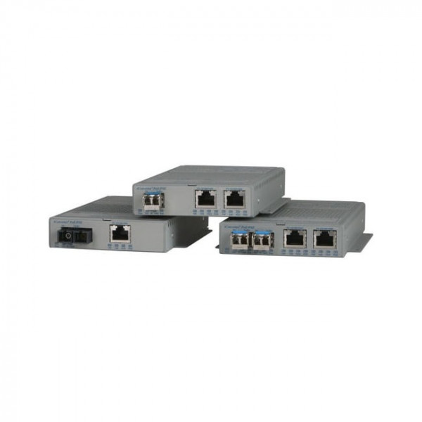 OST 10/100T 2X / 100FX US Wide Temp OmniConverter FPoE/SL SC MM1310 5KM