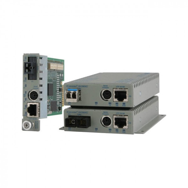 OST iConverter 10/100M2 10/100T-100FX SC/SM 1310nm/5KM Module w/ Mgmt
