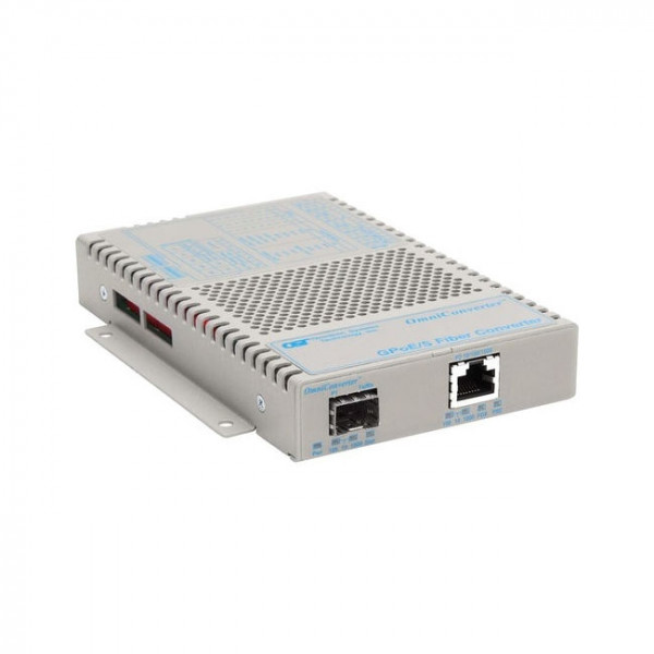 OST 10/100/1000 / 1000X No Pwr Cord OmniConverter GPoE/S 1X SFP Port