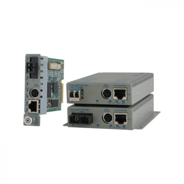 OST iConverter 10/100/1000T-1000X SFP w/ Mgmt TT DC Connect