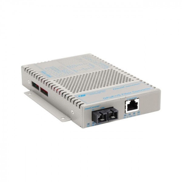 OST 10/100/1000 / 1000X US Pwr Cord OmniConverter GPoE+/S SC MM850 550M