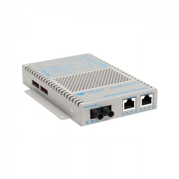 OST 10/100/1000 2X / 1000X US Pwr OmniConverter GPoE/S ST MM850 550M