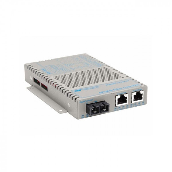 OST 10/100/1000 2X / 1000X US Wide OmniConverter GPoE/S SC MM850 550M