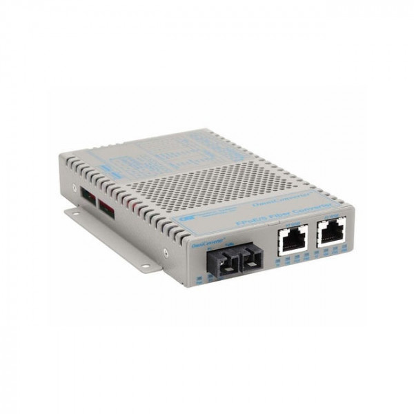 OST 10/100 2X / 100FX US Wide Temp OmniConverter FPoE/S SC MM 1310 5KM