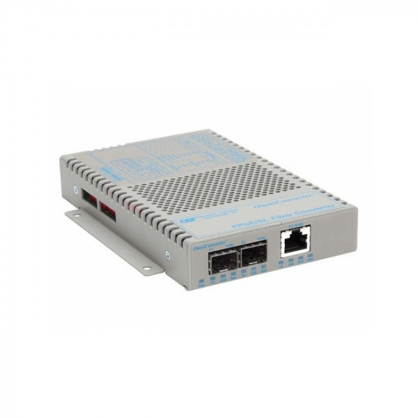 OST 10/100 / 100FX US Pwr Cord OmniConverter FPoE/SL 2X SFP Port