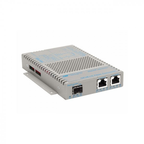 OST 10/100/1000 2X / 1000X Ext Temp OmniConverter GPoE+/S 2X SFP Port