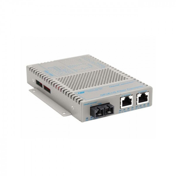 OST 10/100/1000 2X / 1000X Ext Temp OmniConverter GPoE+/S SCSM1310 12KM