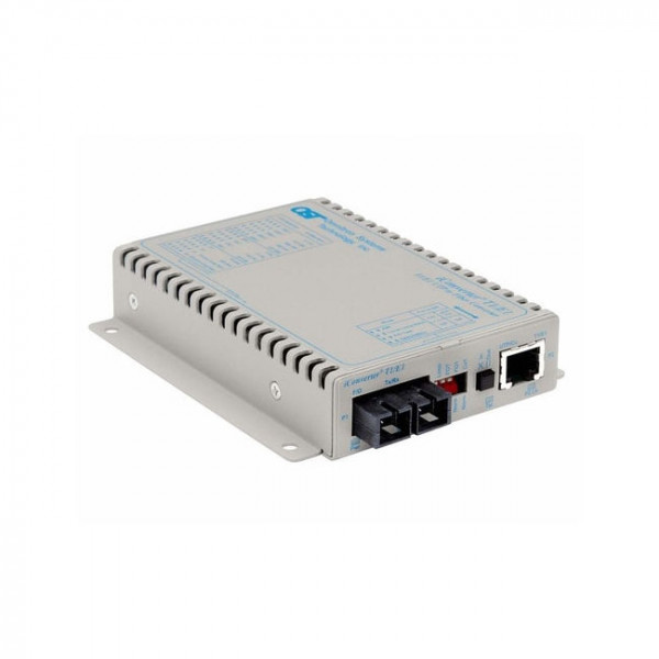 OST 1X T1/E1 RJ45/RJ48 Copper Fibre iConverter SC SM 30KM WM DC Wide