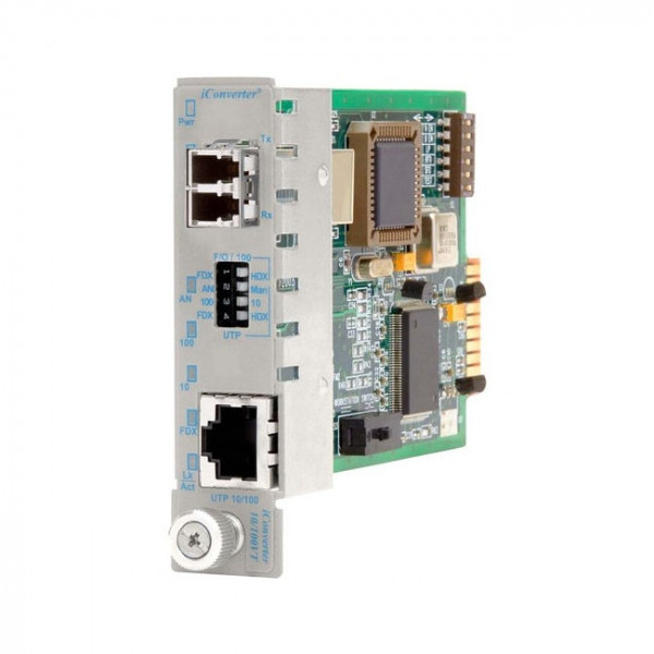 OST 10/100 BASE-T 100BASE-FX Fibre iConverter Ethernet LC MM 1310 5KM