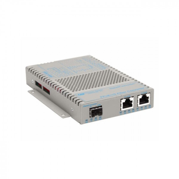 OST 10/100 2X / 100FX US Wide Temp OmniConverter FPoE+/S 1X SFP Port