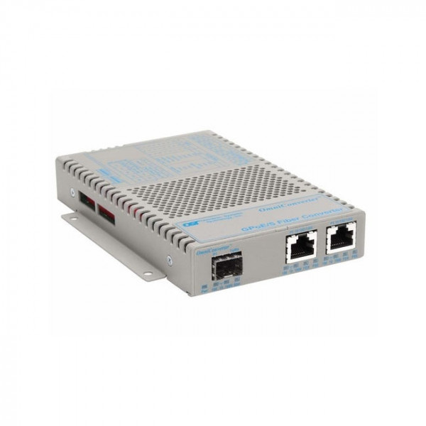 OST 10/100/1000 2X / 1000X US Wide OmniConverter GPoE/S 1X SFP Port