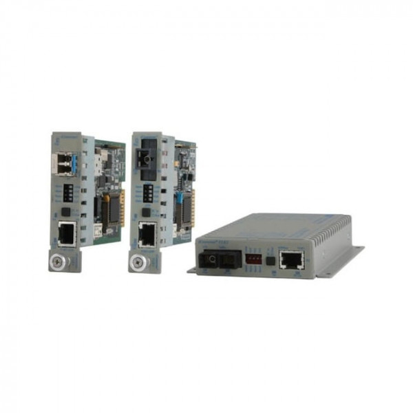OST iConverter 1X T1/E1 RJ45/RJ48 Copper FBR ST SM 1310nm 30KM W-Temp