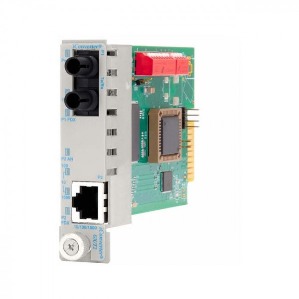 OST iConverter 10/100/1000 Gigabit Ethernet Fibre ST/MM/550M Module