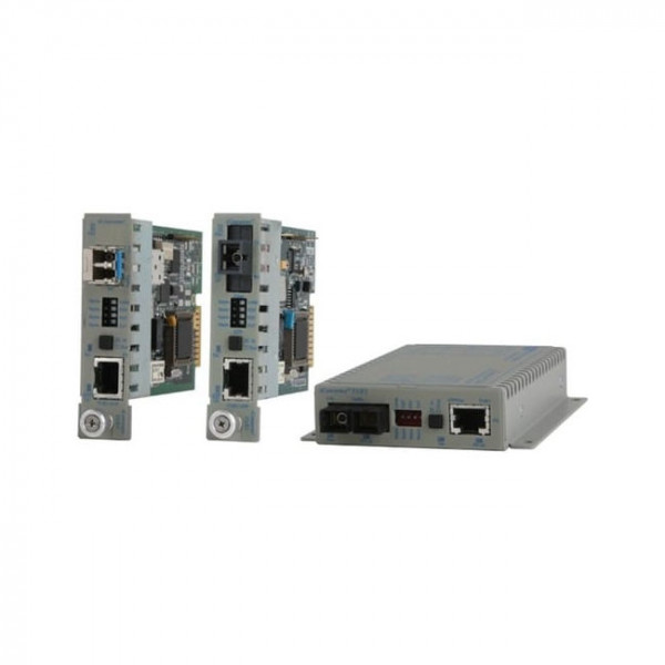 OST iConverter  1X T1/E1 RJ45/RJ48 Copper FBR ST MM 1310nm 5KM W-Temp