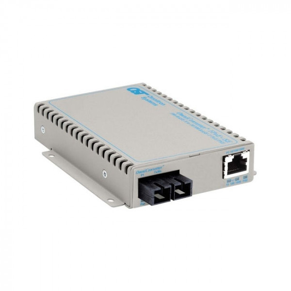 OST 10/100/1000 to Fast ETH Fibre OmniConverter FPoE+/SE SC MM US AC
