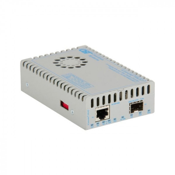 OST iConverter 10/100/1000BT to 10G/1G Fibre SFP+ 10GXT US AC Pwr