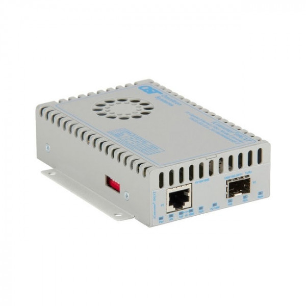 OST 10/100/1000BT to 10G/1G Fibre SFP+ iConverter 10GXT US AC Pwr WM