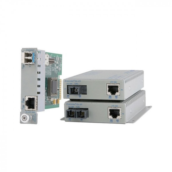 OST iConverter 1000 BASE-T 1000BSX Fibre Ethernet LC MM DC Wide