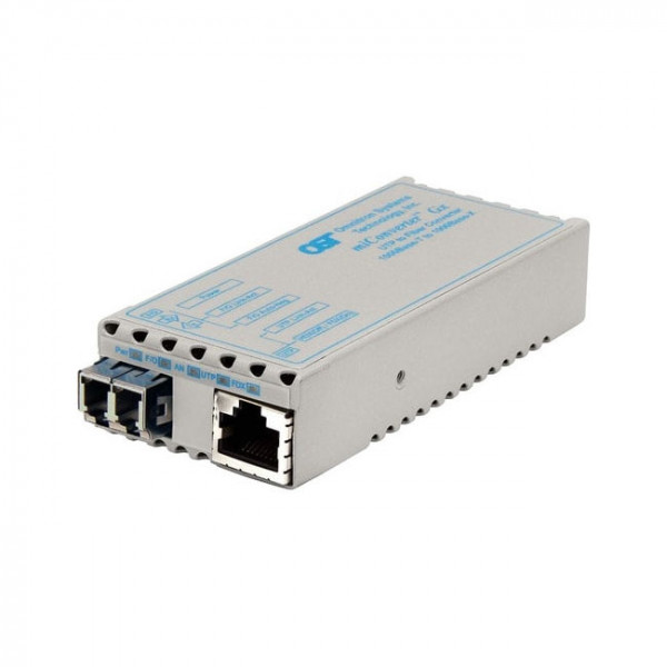 OST 1000 BASE-T SX Gigabit Enet MiConverter GX LC MM 550M US AC Pwr
