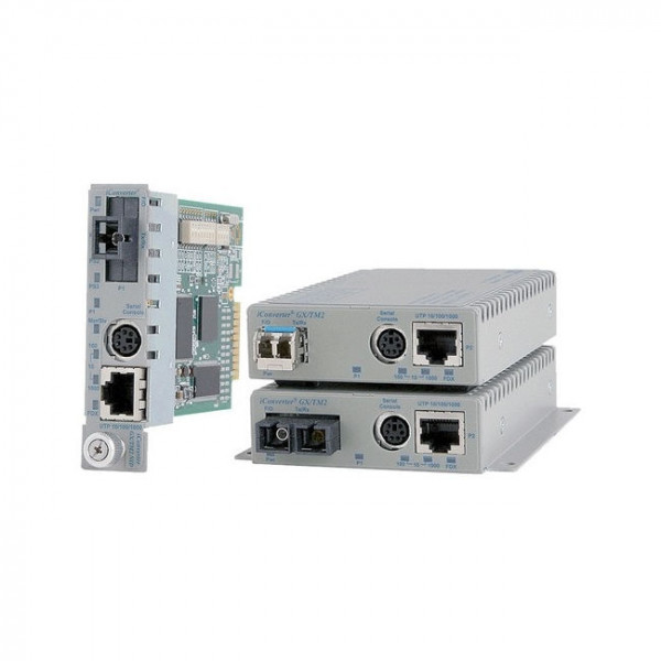 OST iConverter GX/TM2 10/100/1000BT 1000BASE-X RJ45 SC MM 1310nm 2KM PI