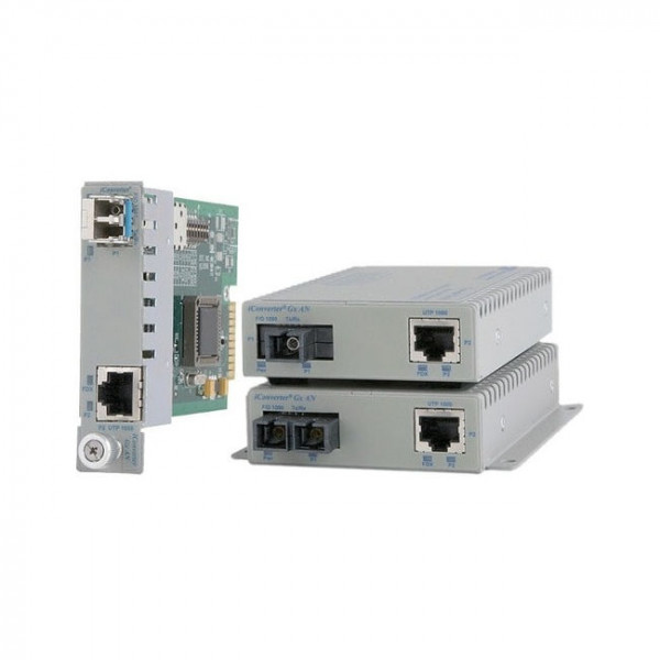 OST iConverter GX AN SF SC SM AC 1000T - 1000X TX1.3 RX1.5 20KM Wide