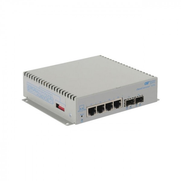 OST OmniConverter G/SX 2X SFP 4X 10/100/1000T 2X 1000X SFP AC