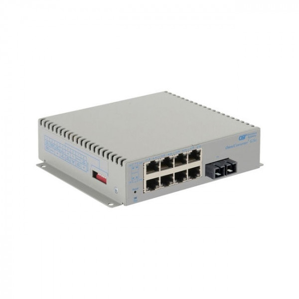 OST OmniConverter G/SX SC MM 2KM 8X 10/100/1000T to 1000X US AC