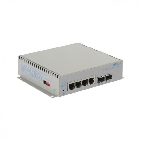 OST OmniConverter 10G/SX AC Wide 2X1G/10G SFP+ to 4X 10/100/1000T