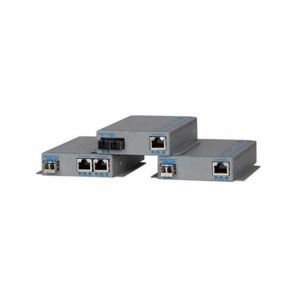 OST OmniConverter GPoE/SE 1X10/100/1000T 1000X/SC/MM/850/550M 2-PIN 48V Wide