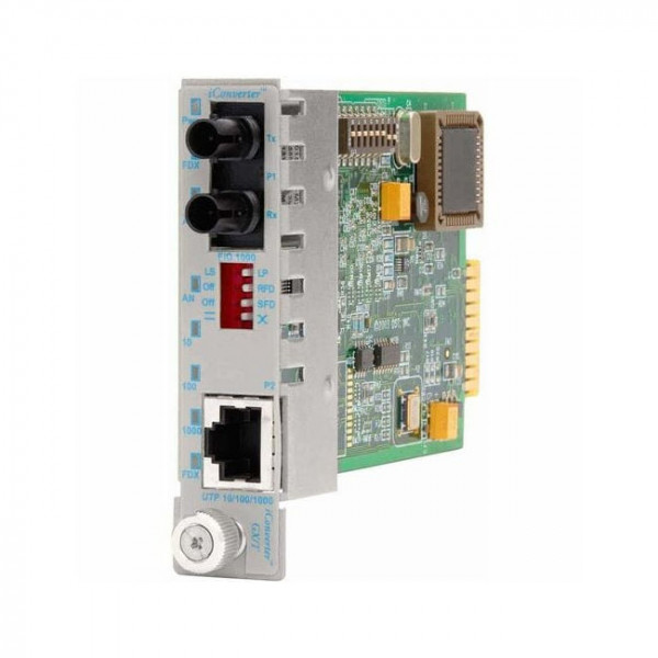 OST 10/100/1000B-T LX Enet -40-60C iConverter Enet ST SM 1310/12KM