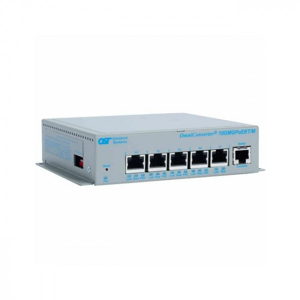 OST Multi-Gigabit 100W PoE++ Switch RJ-45 2X Multigig 2X 10/100/1000 DC