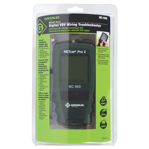 NC-500 NETcat Pro2 Wiring Troubleshooter