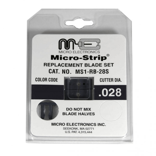 Micro-Strip Blade Set, .0280, Sharp, Black